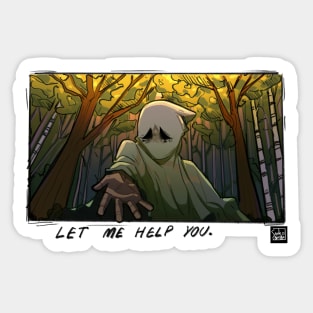 Ghost Boy Sticker